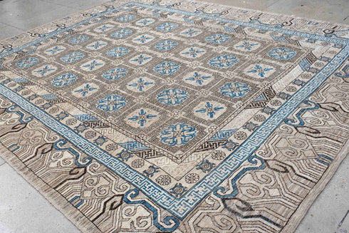 Vintage Khotan Area Rug (11' x 13')
